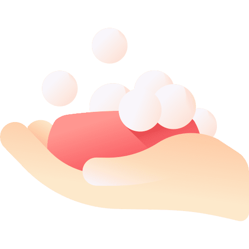 Hand wash cleaning hands and gestures healthcare and medical icon