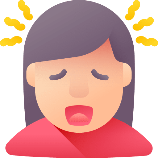 Headache sick contagious coronavirus icon