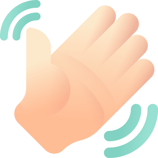 No touch healthcare and medical infectious disease symbol icon