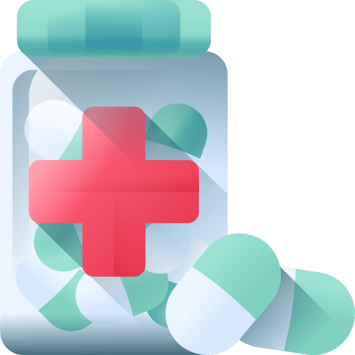 Vitamins illness covid 19 hospital icon