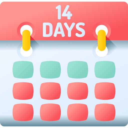 Quarantine illness sickness calendar icon