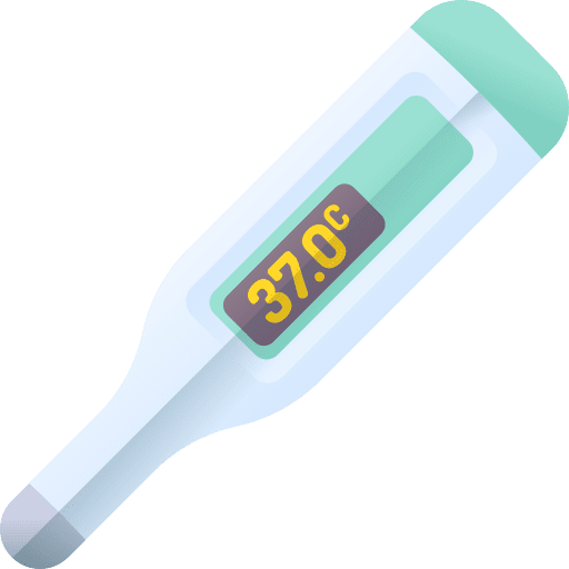 Thermometer sickness epidemic coronavirus icon