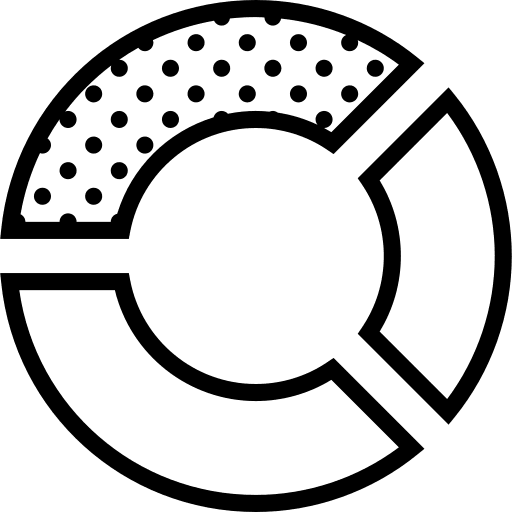 Pie chart stats finances pie chart icon