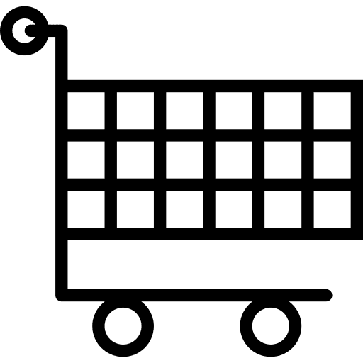 Cart store trolley shopping icon