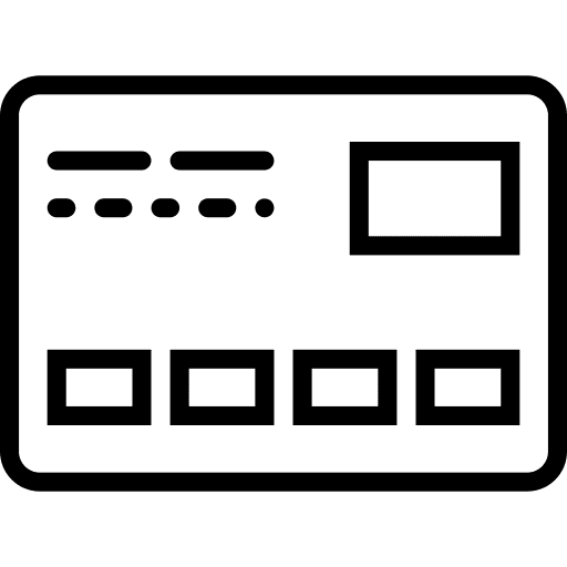 Credit card money credit credit card icon