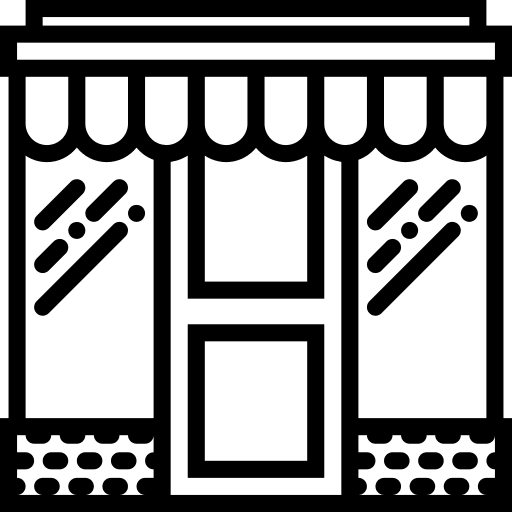 Store business food store icon