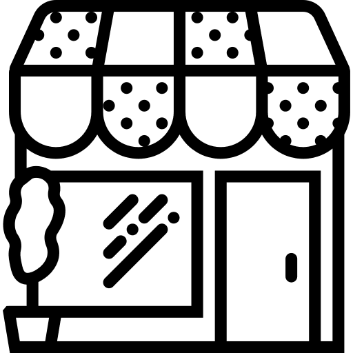 Store food business commerce icon