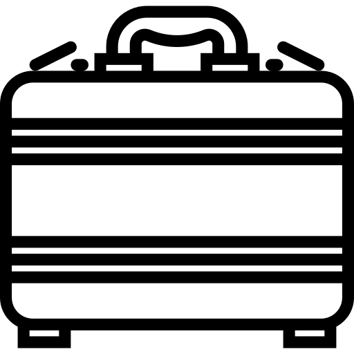 Suitcase suitcase business bag icon