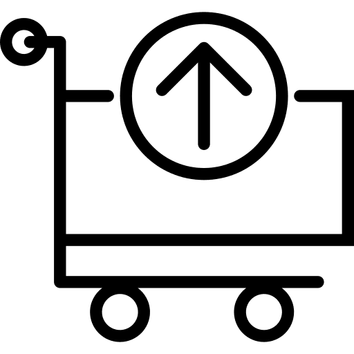 Cart business shopping retrieve icon