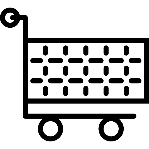 Cart trolley business market icon