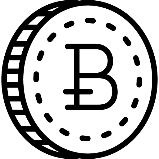 Coin bitcoin coin business icon
