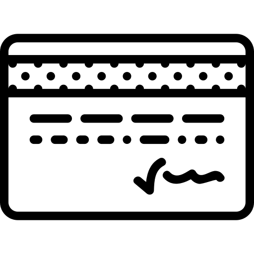 Credit card card money business icon