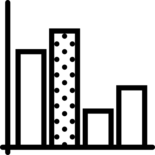 Graph graphic bars stats icon