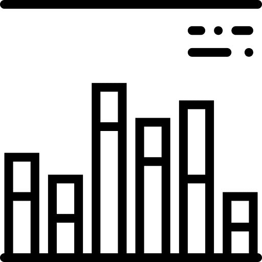 Graph statistics stats graphic icon