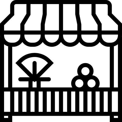 Grocery commerce business grocery icon