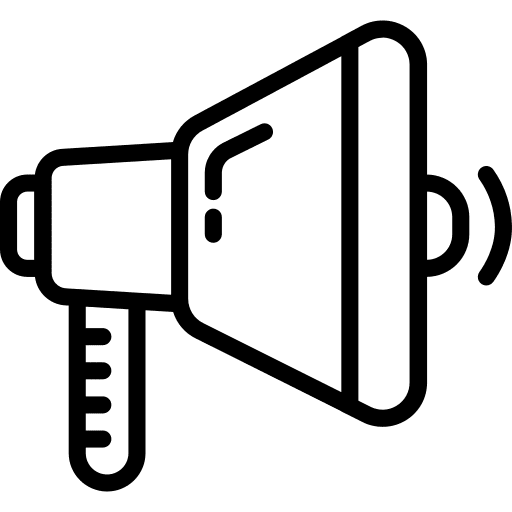 Megaphone megaphone marketing advertising icon