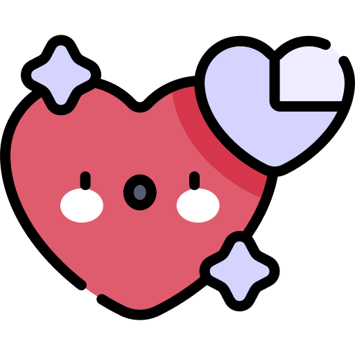Heart lifes gaming technology icon Heart lifes gaming technology icon
