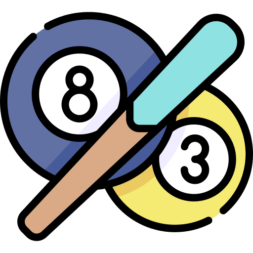 Billiard game balls eight ball icon Billiard game balls eight ball icon
