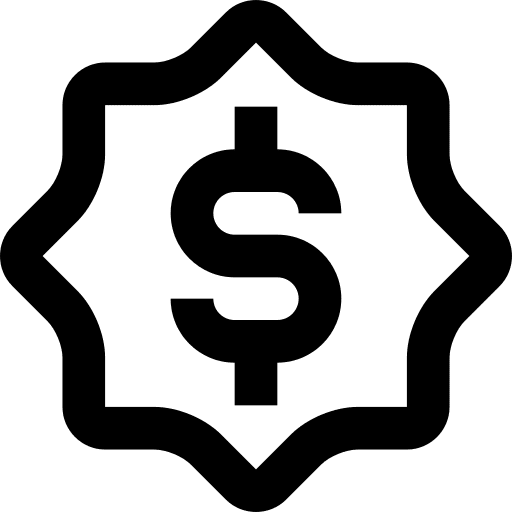 Dollar cash currency business icon
