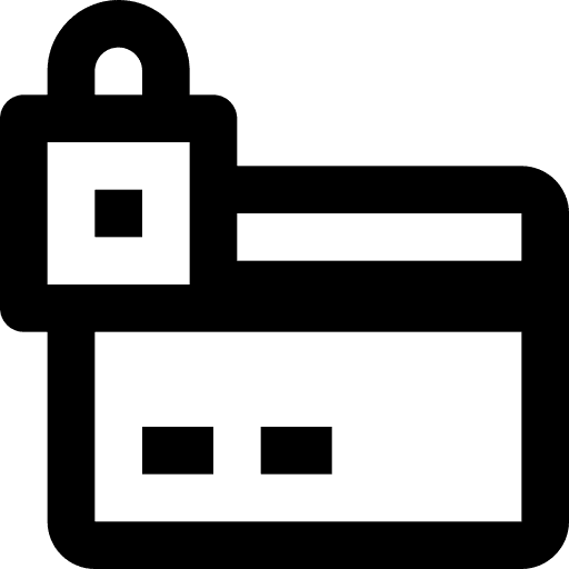 Credit card credit card business and finance debit card icon