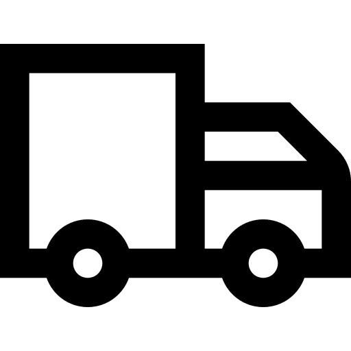 Delivery truck transport vehicle trucking icon