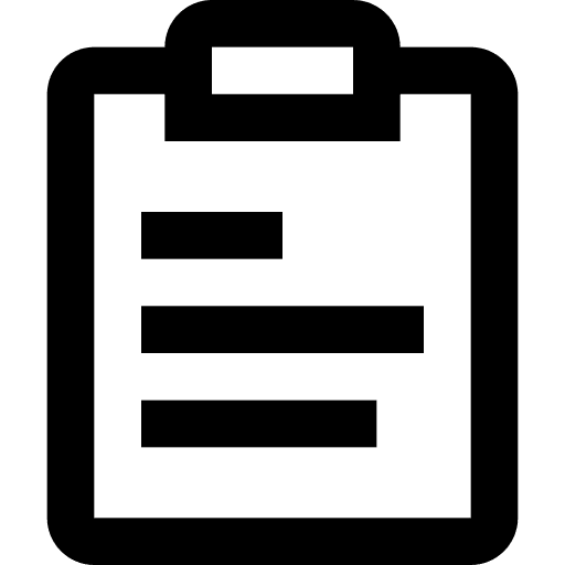 Clipboard clipboard education miscellaneous icon