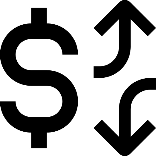 Dollar dollar cash currency icon