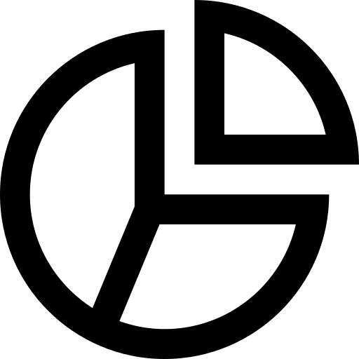 Pie chart business and finance business pie chart icon
