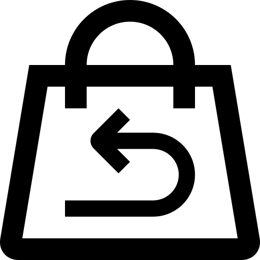 Shopping bag commerce shopper commerce and shopping icon