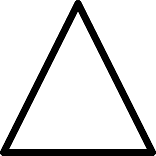 Bleach bleach delta shapes and symbols icon