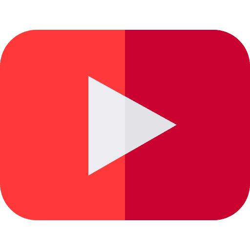 Youtube logos videos video player icon