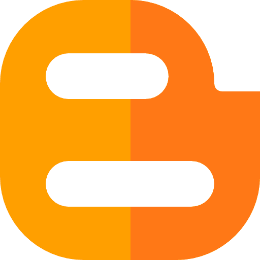 Blogger blog communications brands and logotypes icon Blogger blog communications brands and logotypes icon