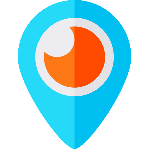 Periscope logotype multimedia brands and logotypes icon Periscope logotype multimedia brands and logotypes icon