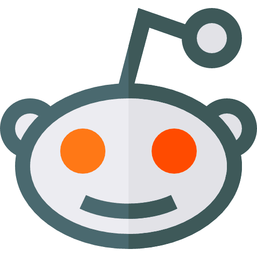 Reddit symbol social normal character icon Reddit symbol social normal character icon