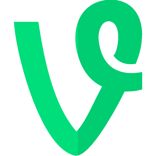 Vine logo media social network icon Vine logo media social network icon
