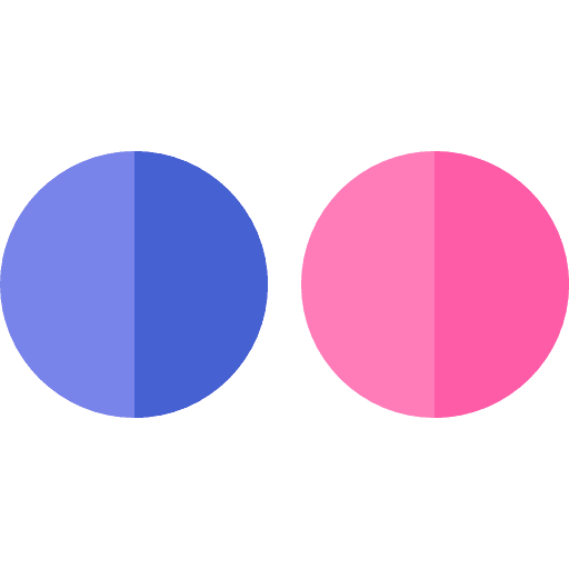 Flickr communications brand pictures icon Flickr communications brand pictures icon