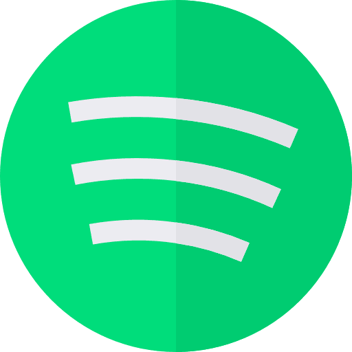 Spotify brand music player logo icon Spotify brand music player logo icon