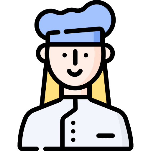 Chef professions and jobs restaurant cook icon Chef professions and jobs restaurant cook icon