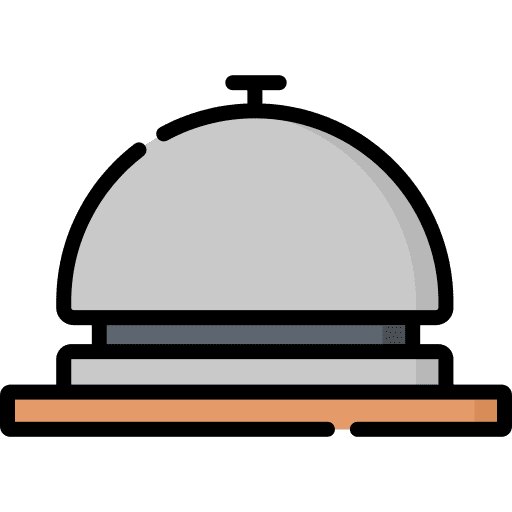 Desk bell desk bell bistro miscellaneous icon