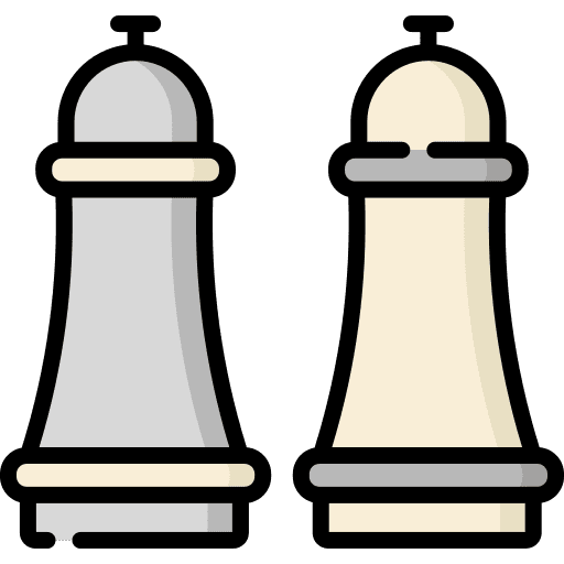 Salt and pepper salt and pepper kitchen spice icon Salt and pepper salt and pepper kitchen spice icon