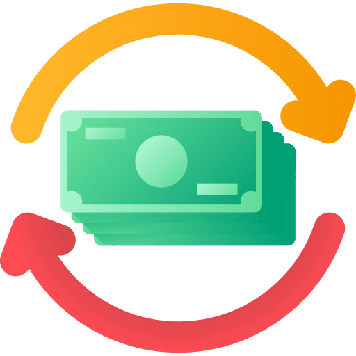 Cash back circular arrows arrows cash back icon Cash back circular arrows arrows cash back icon