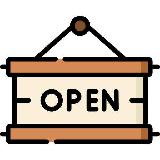 Open signaling sign signal icon Open signaling sign signal icon