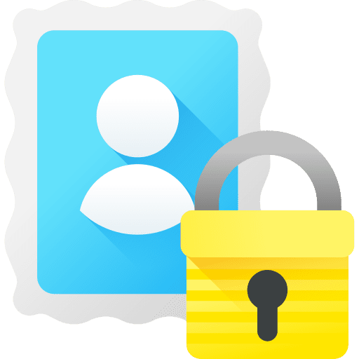 Privacy connection privacy user icon Privacy connection privacy user icon