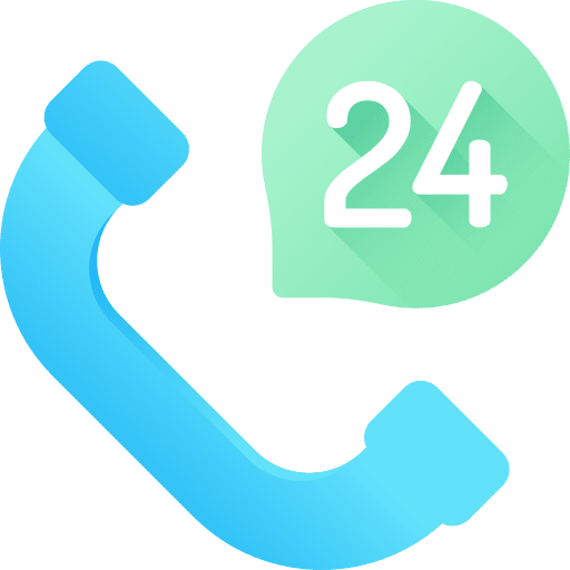 24 hours technology commerce and shopping service icon 24 hours technology commerce and shopping service icon