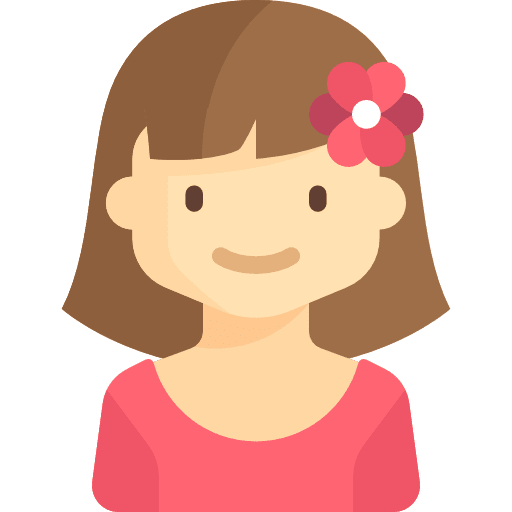 Girl user avatar young personal icon