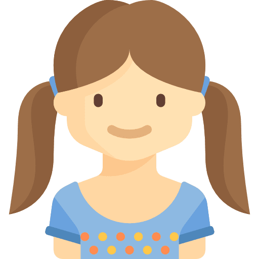 Girl youtube kids avatar child icon