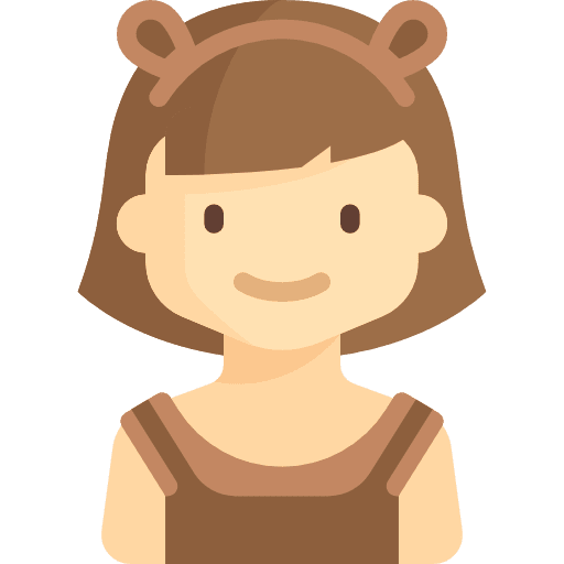 Girl people profile child icon Girl people profile child icon