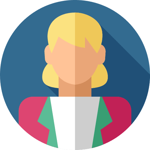 Woman caucasian girl female icon