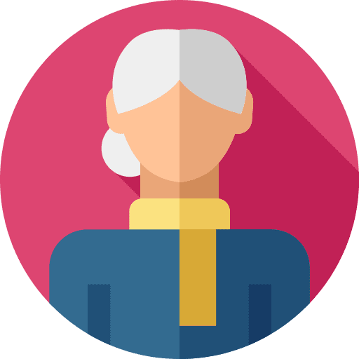 Woman user caucasian scarf icon