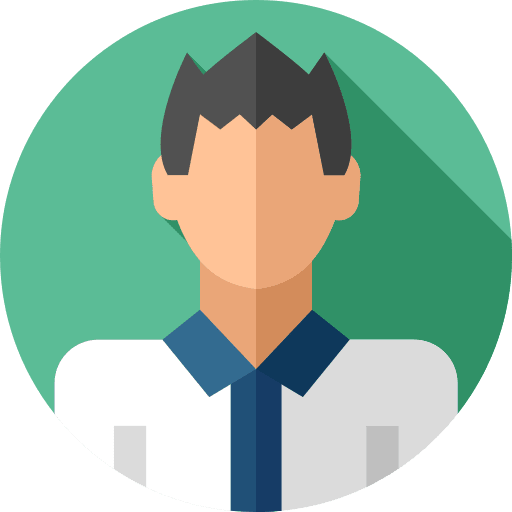 Man user caucasian boy icon